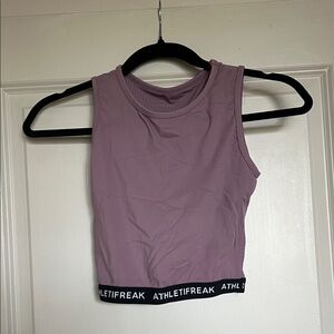 Lavender Crop Top
